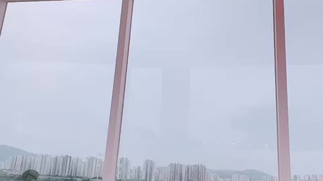 Having fun in korea cafe