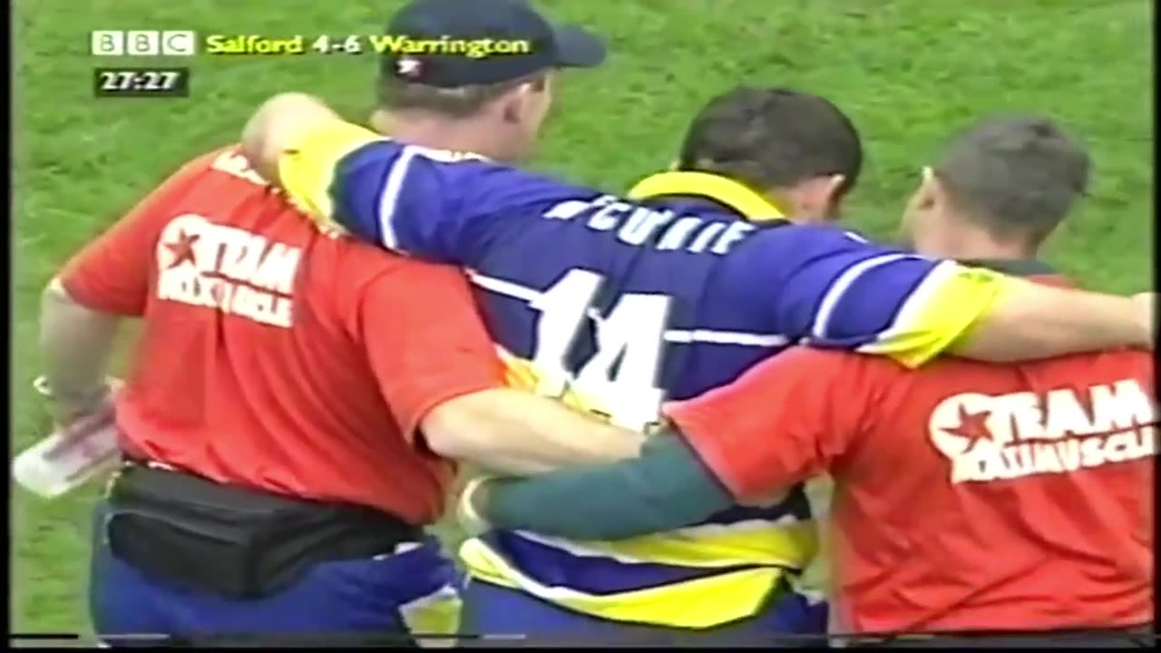 2000. Challenge Cup. Quarter Final. Salford Vs Warrington.