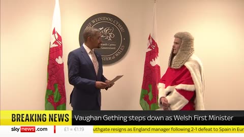 Vaughan Gething to quit as Welsh first minister