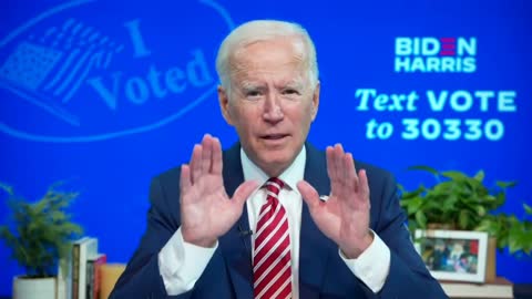 Biden confesses to Voter Fraud Organization