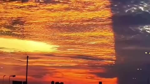 Well now Florida sky also got split in middle