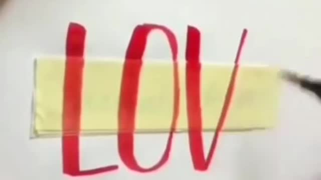 Learn to draw LOVE
