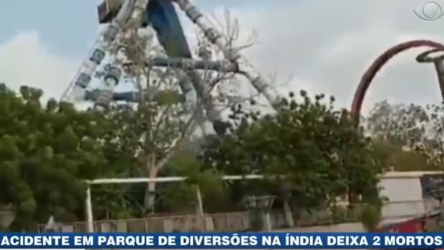 ACIDENTE EM PARQUE DE DIVERSÕES TEM DUAS VÍTIMAS