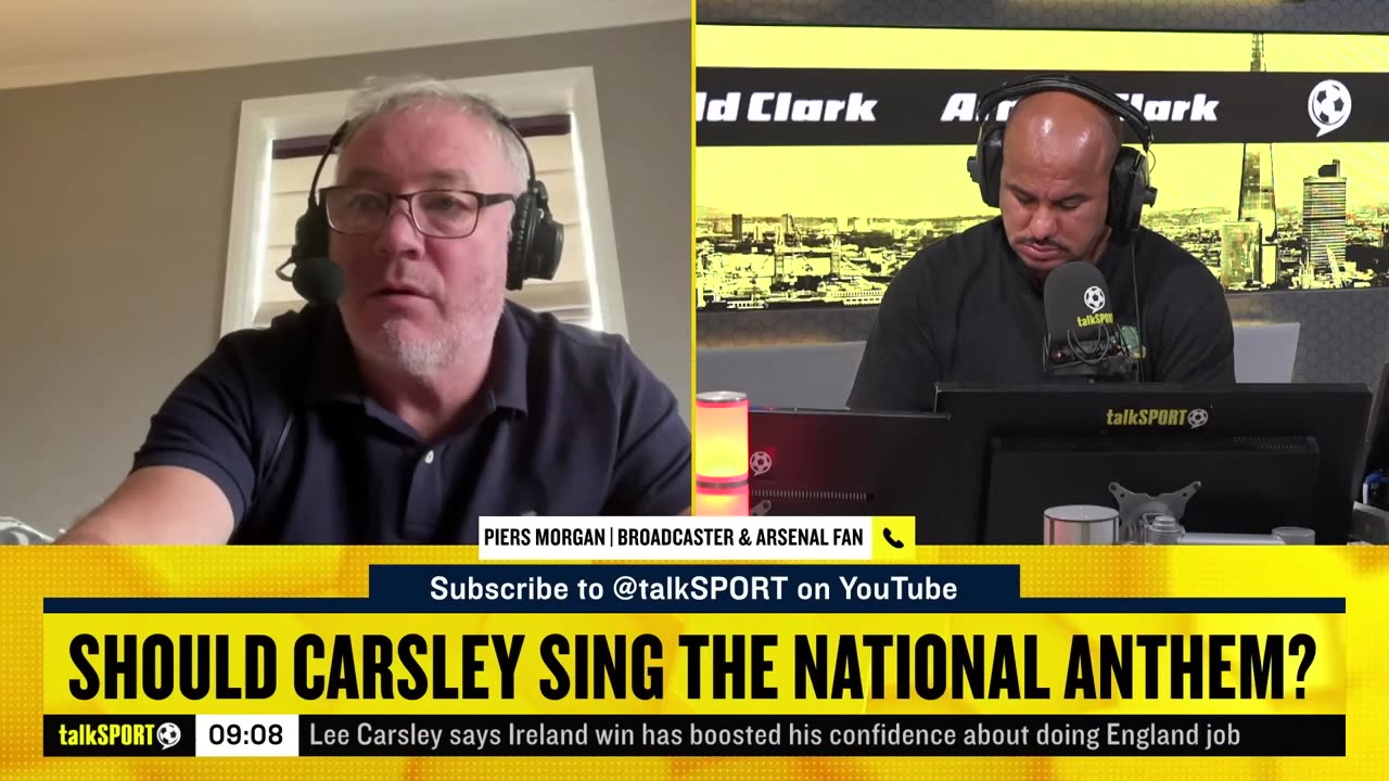 Piers Morgan DEFENDS Lee Carsley's Choice NOT To Sing The England National Anthem! 😠👏