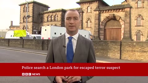 Daniel Khalife: Police search London's Richmond Park for escaped terror suspect