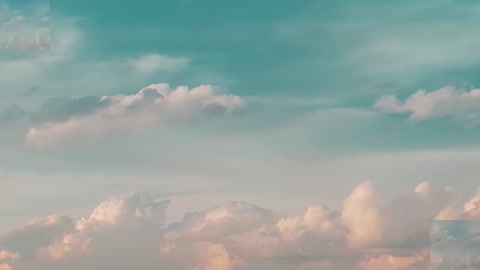 The clouds in the sky are beautiful