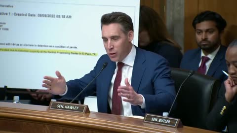 Senator Josh Hawley - Mayorkas illegally paroled Laken Riley’s killer