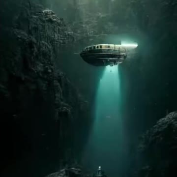 😱 #AI thinks #underwater ocean bases EXIST! #shorts #reels #aliens