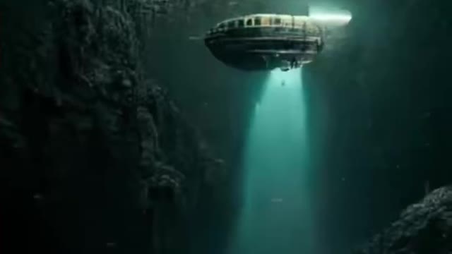 😱 #AI thinks #underwater ocean bases EXIST! #shorts #reels #aliens