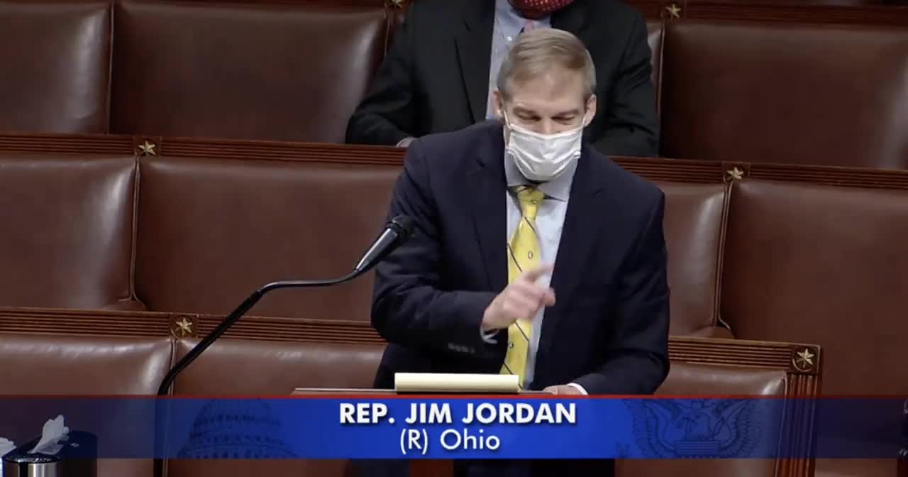 Jim Jordan-Tired Of The Double Standards
