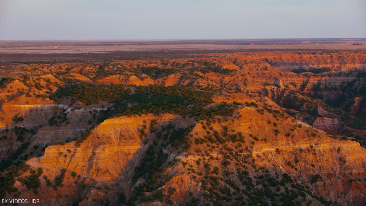 Flying over American Landscapes 8K Ultra HD - Beautiful Nature Scenery with Relaxing Music