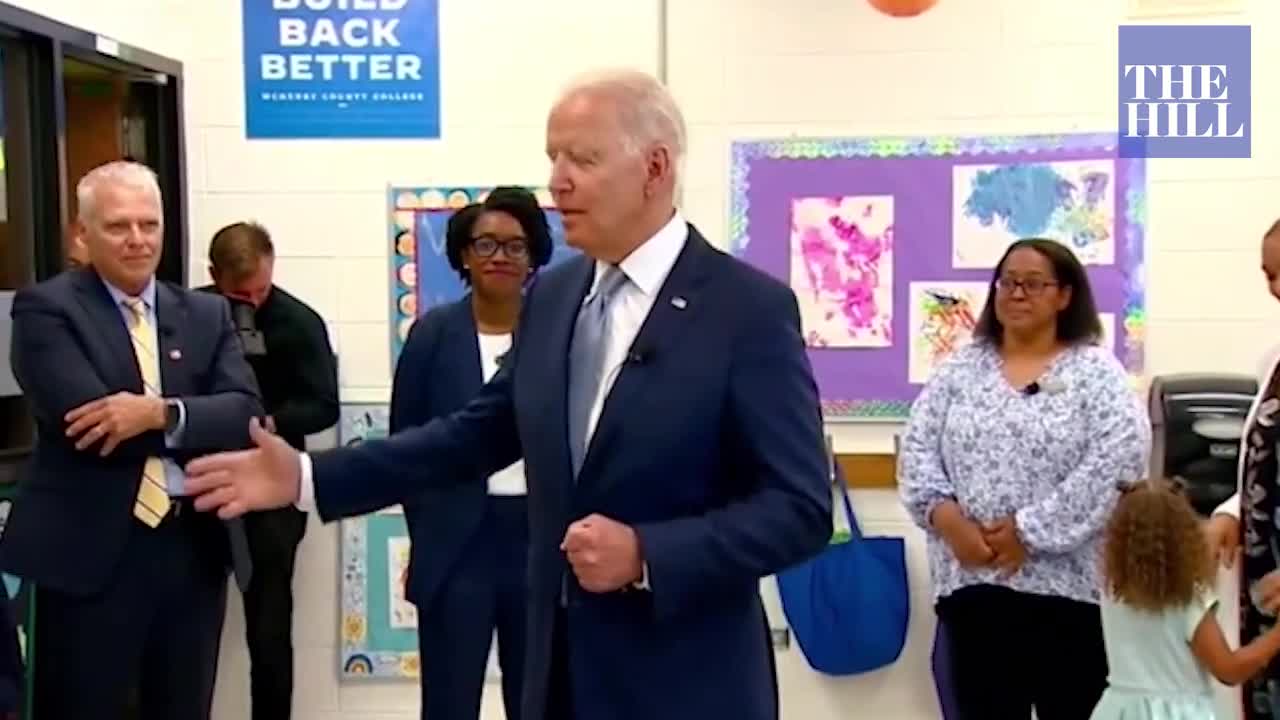 President Biden calls out Mitch McConnell