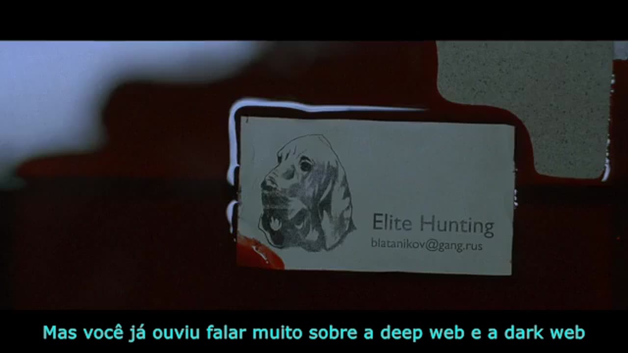 CAÇA HUMANA E QUARTOS VERMELHOS DA WEB ESCURA