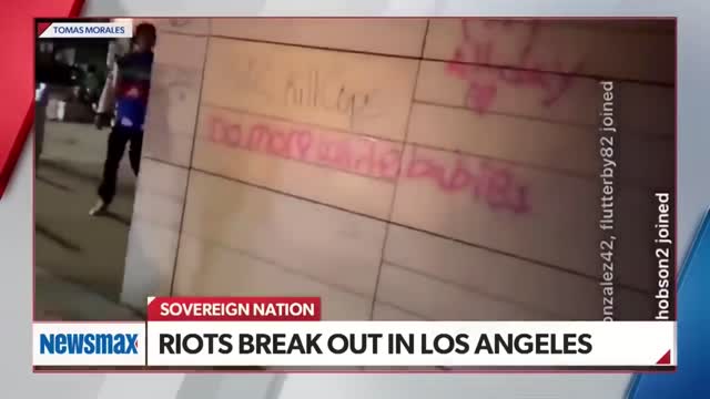 No more white babies spray painted on wall April 2021 Riots