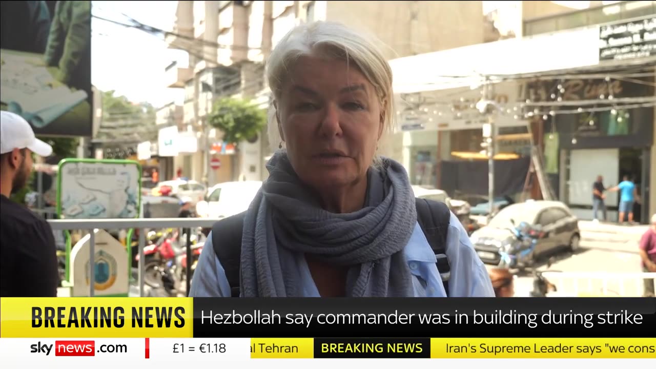 Beirut Attack： Israel claims retaliatory airstrike which targeted Hezbollah commander