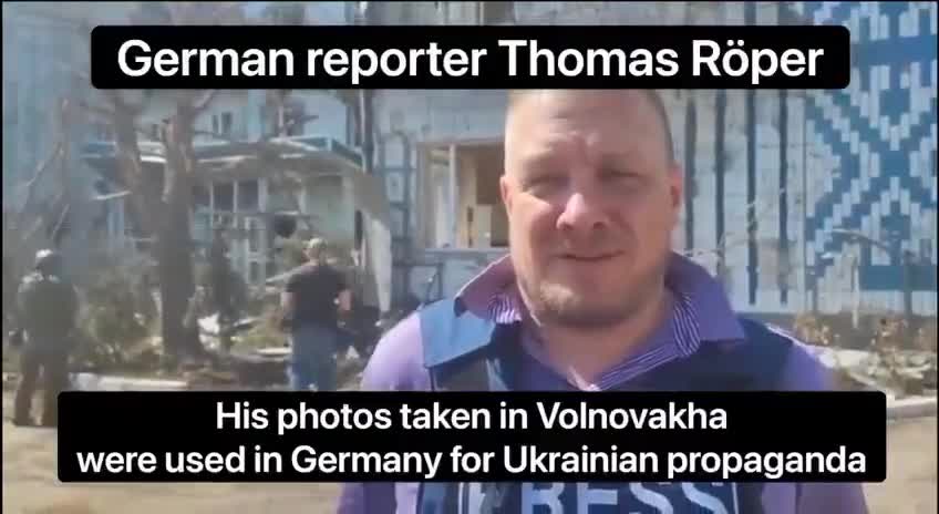 German journalist on how the Ukrainians bombed a hospital in Donbass