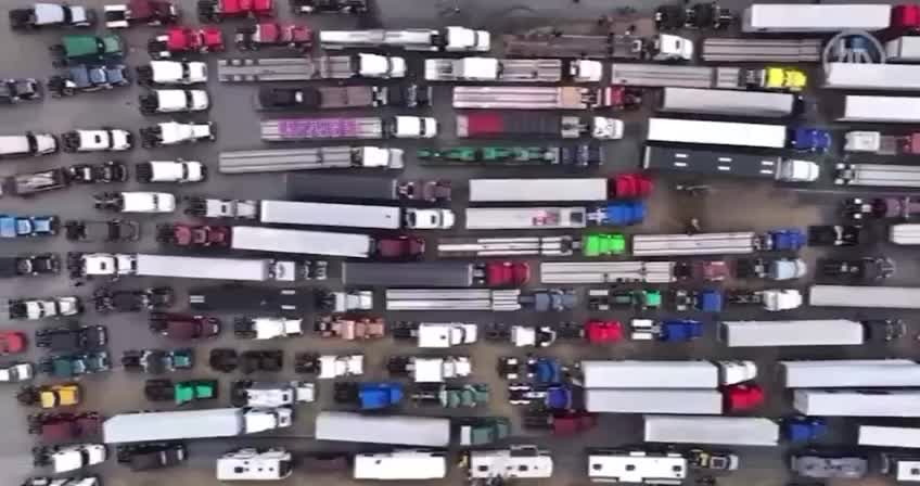 What a beautiful sight the people's convoy