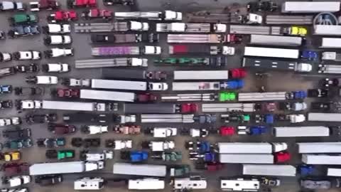 What a beautiful sight the people's convoy