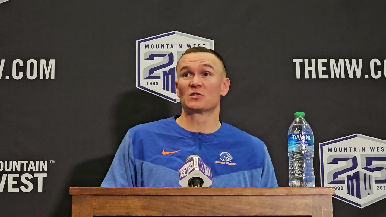 Pre MW Championship Presser With Boise State Interim Head Football Coach, Spencer Danielson