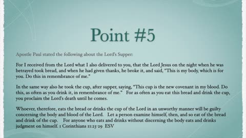 The Lord's Supper