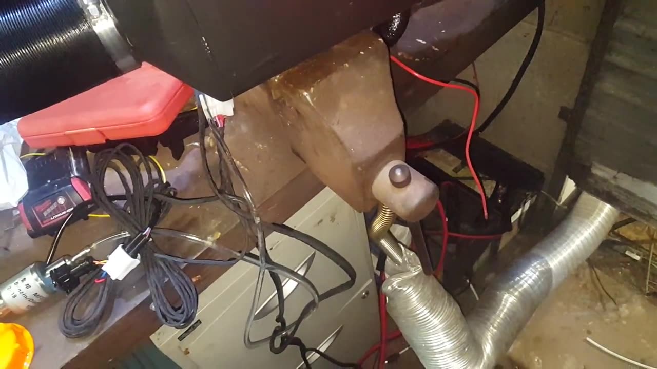 Awesome 5Kw Diesel Powered Rv Motor Home Heater Test in the Shed