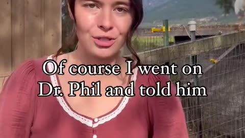 Woman got invited on Dr. Phil to discuss conspiracies and told him he could be Illuminati