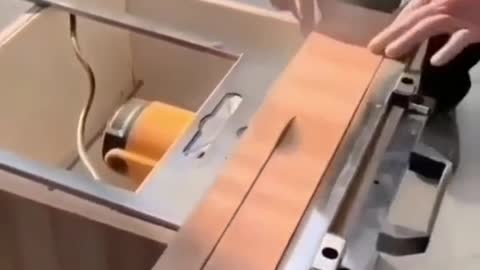 Wooden Plank Cutting with Saw