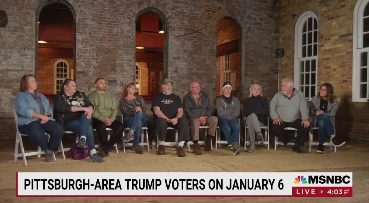 FOCUS GROUP ON MSNBC DROP TRUTH BOMBS