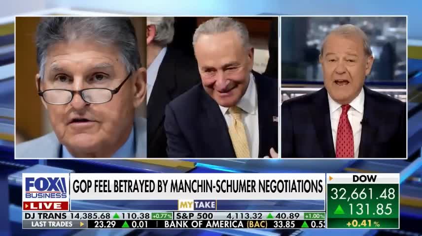 Stuart Varney: Manchin, Republicans pull out a win for President Biden