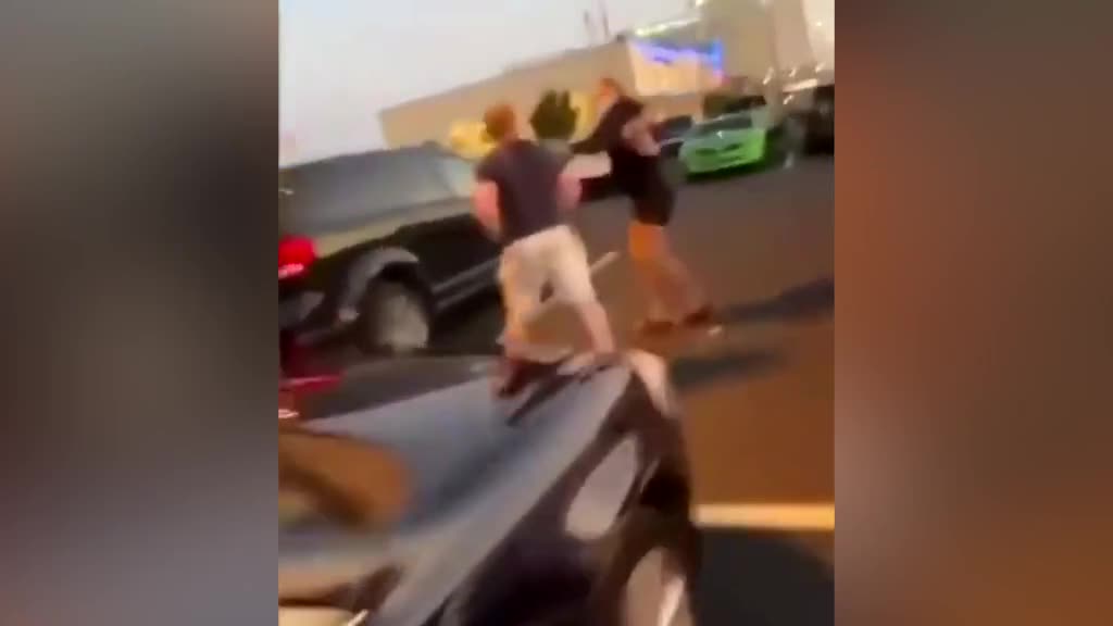 2 idiots attack 7yr old boy and Mom