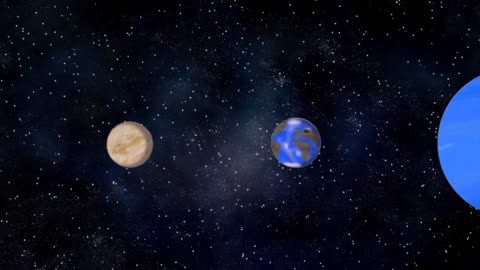 planets size comparison for kids (short)