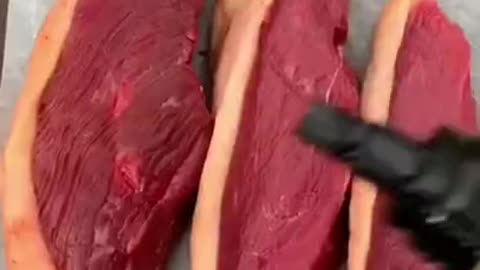 Check out this steak cut its lovely