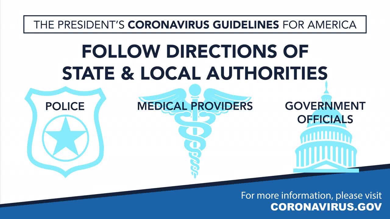 The President's Coronavirus Guidelines for America!