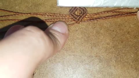 Macrame Bracelet kinda Celtic