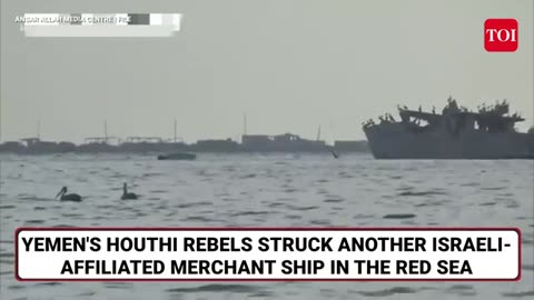 'Accurate & Direct Hit'- Houthis Attack 'Israeli' Bulk Carrier 'Seajoy' In Red Sea - Key Details