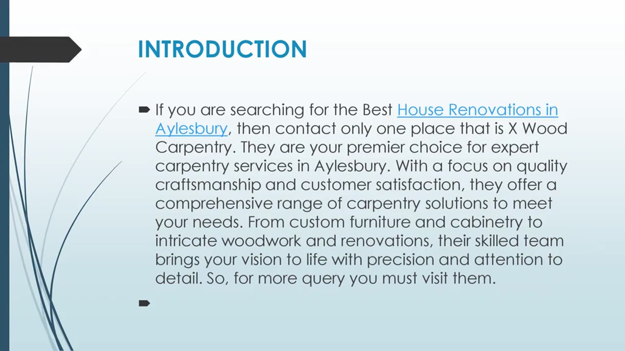 Get The Best House Renovations in Aylesbury.