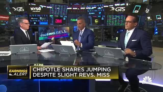 Chipotle shares jump, despite revenue miss