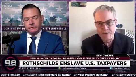 U.S. Citizens ENSLAVED By Rothschild Bankers, Ken O'Keefe RAILS Against SATANIC Global Cabal