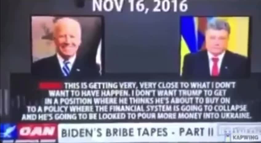 Biden’s phone call with Poroshenko in 2016