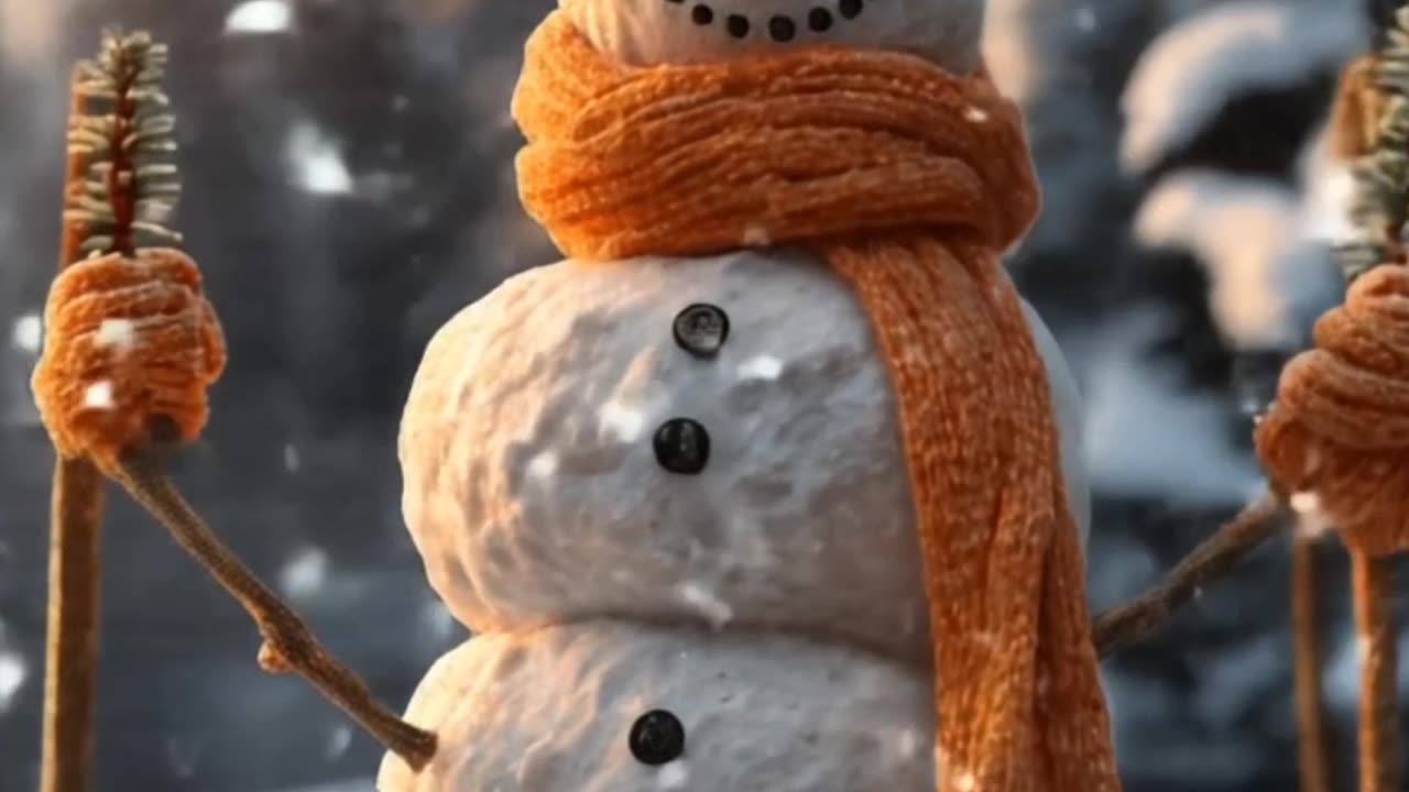 Winter Magic in Ultra-Realistic 3D ❄️⛄