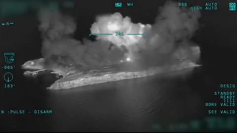 Two Ukrainian Su-27 striking Russian facilities on Snake Island