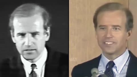 1988 Joe Biden admits he lied to high school students about marching for civil rights.