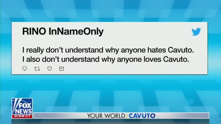 Neil Cavuto Reads Hilarious Hate Mail On Air