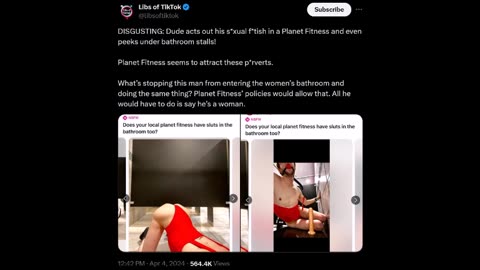 Libs of TicTok - Planet Fitness