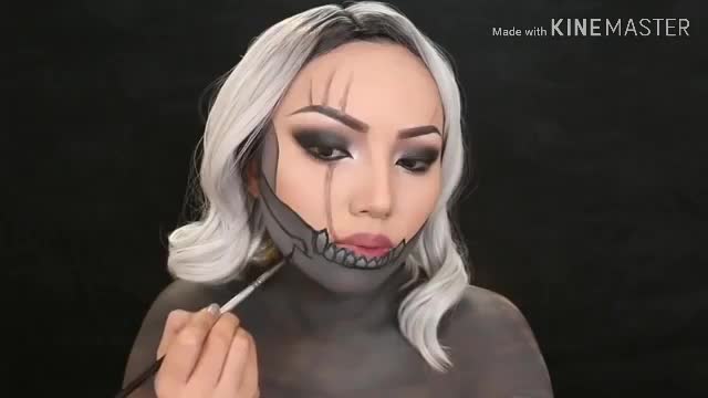 Human to Robot makeup transformation💥💥