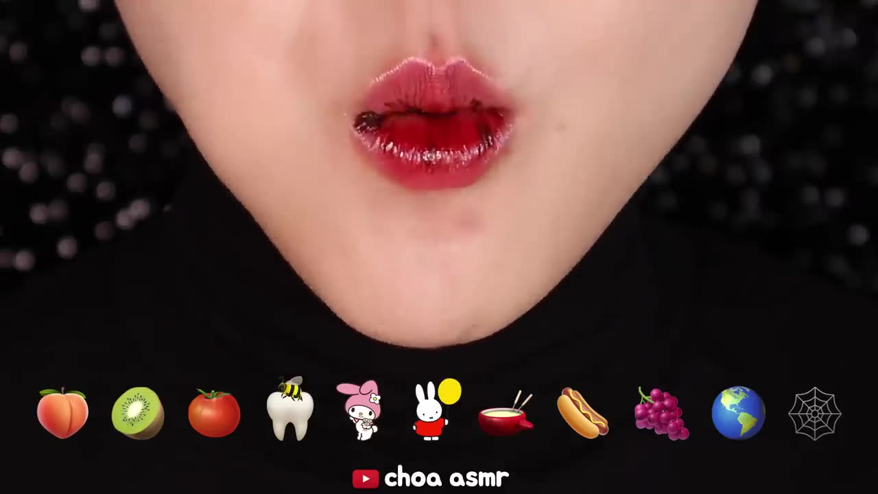 ASMR Food Smoji challenge