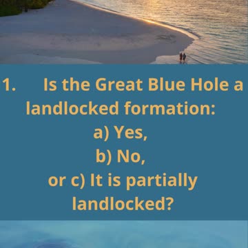 📜 🌟 🚀 The Riddle of the Great Blue Hole: What’s at the Bottom? 📜 🌟 🚀