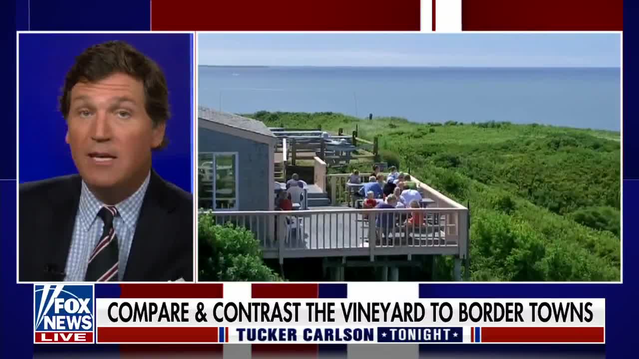 Tucker Carlson talks about Illegals going to Martha’s Vineyard