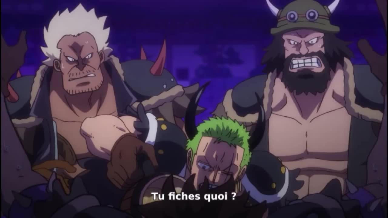 first time zoro used haki of kings