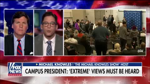 Conservative speaker attacked by protester speaks out
